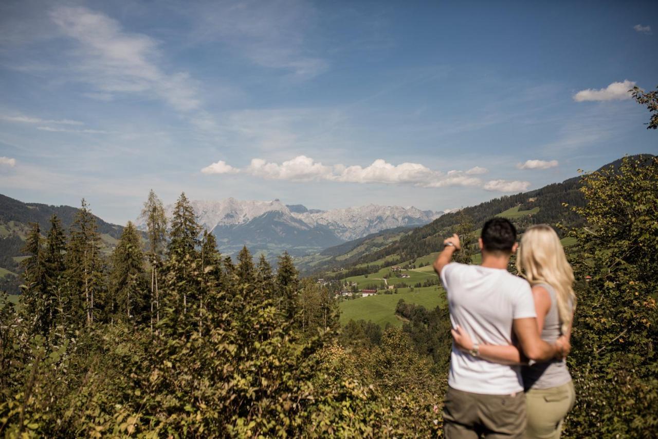 Hotel Alpenschloessl Sankt Johann im Pongau Bagian luar foto